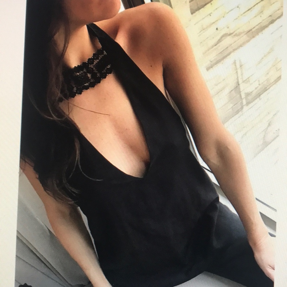 Cami NYC The Stacie Tank Black NEW